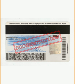 Canada Driver License - Documents Edit