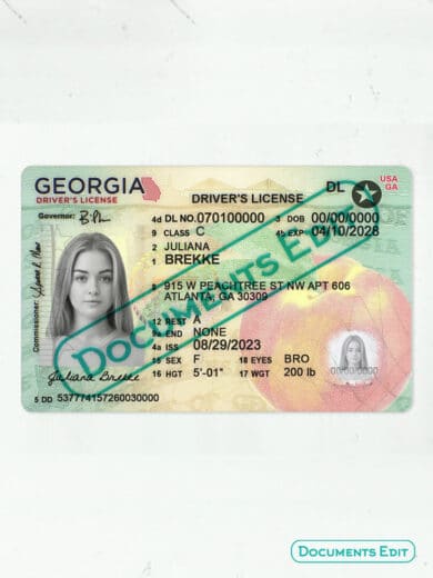 Georgia Driver's License