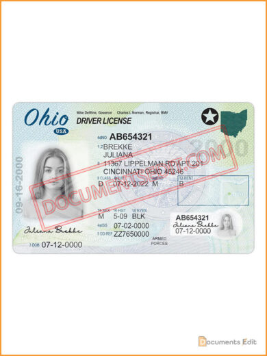 Ohio Driver License