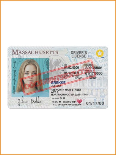 Massachusetts Driver License