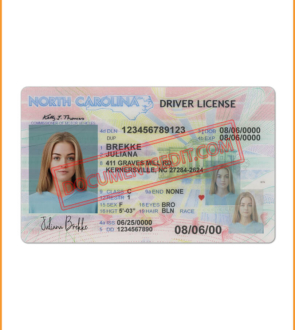 North Carolina Driver License