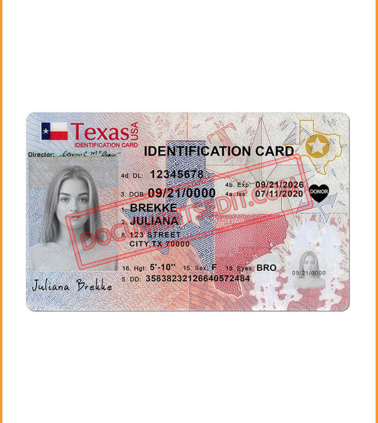 ID Card Documents Edit