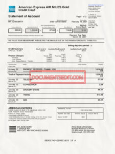 American Express AIR MILES Gold Credit Card