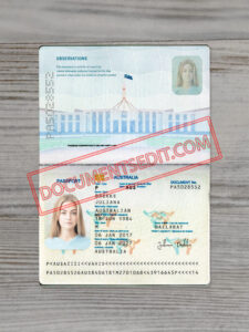 Australia Passport template V2 2 1