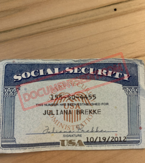 Social Security Card Template 46 f