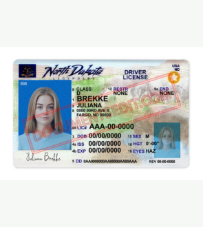 North Dakota Driver License