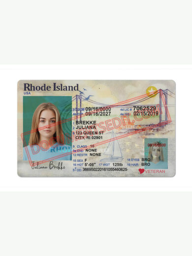 Rhode Island Driver License