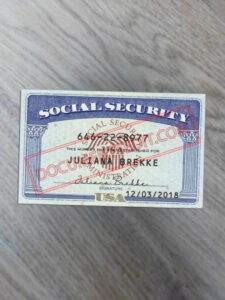 Social Security Card Template 87 ff