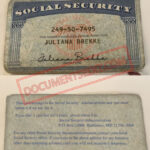 Social Security Card Template 102 ff