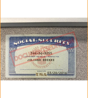 Social Security Card Template 106 - DocumentsEdit 2