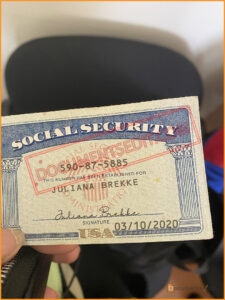 Social Security Card Template 108 new