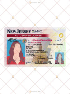 New Jersey Drivers License