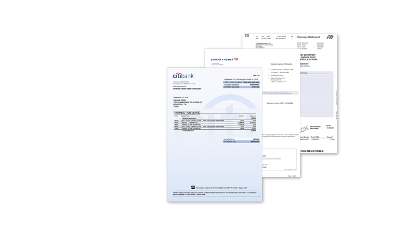 Bank Statement