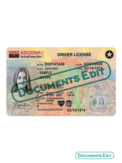 Arizona Driving License