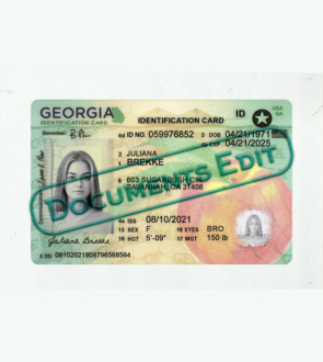 Georgia Identification Card