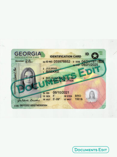 Georgia Identification Card