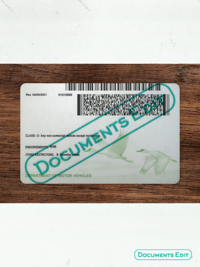 DocumentsEdit Nebraska Driver License Template New V2 5