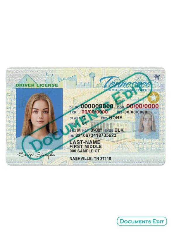 Tennessee Driver License