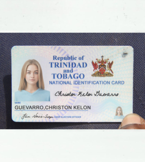 DocumentsEdit - Republic of Trinidad and Tobago ID card 02