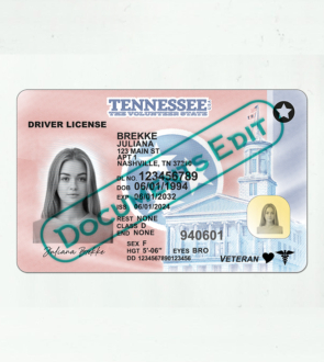 Tennessee Driver License