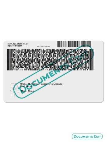 DocumentsEdit Mississippi Driver License new Template V2 1