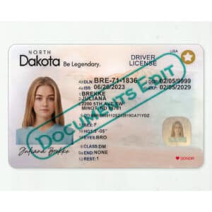 North Dakota Driver License