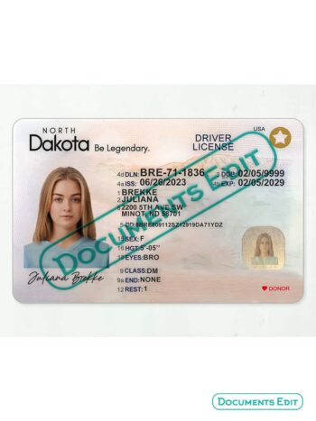 North Dakota Driver License