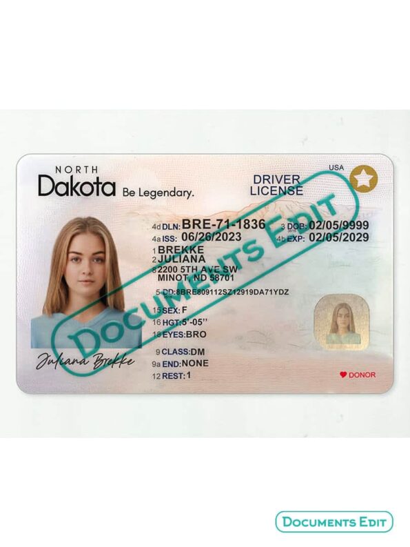 North Dakota Driver License